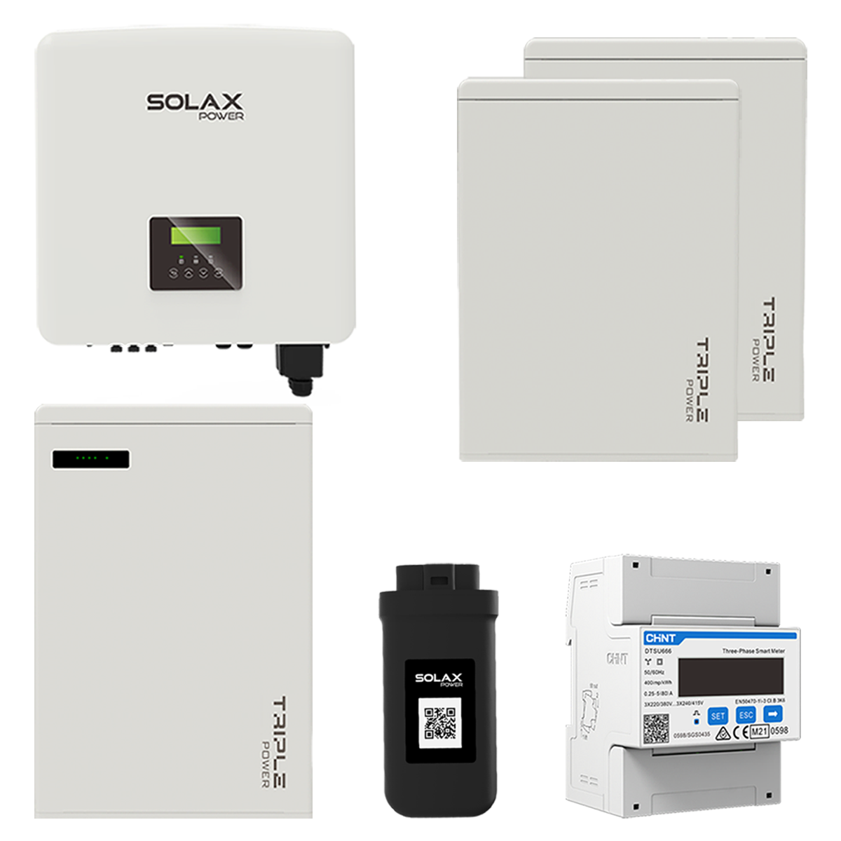 SolaX X3 G4 10kW Hybrid Wechselrichter mit 17,3kWh T58 Solarspeicher-Set