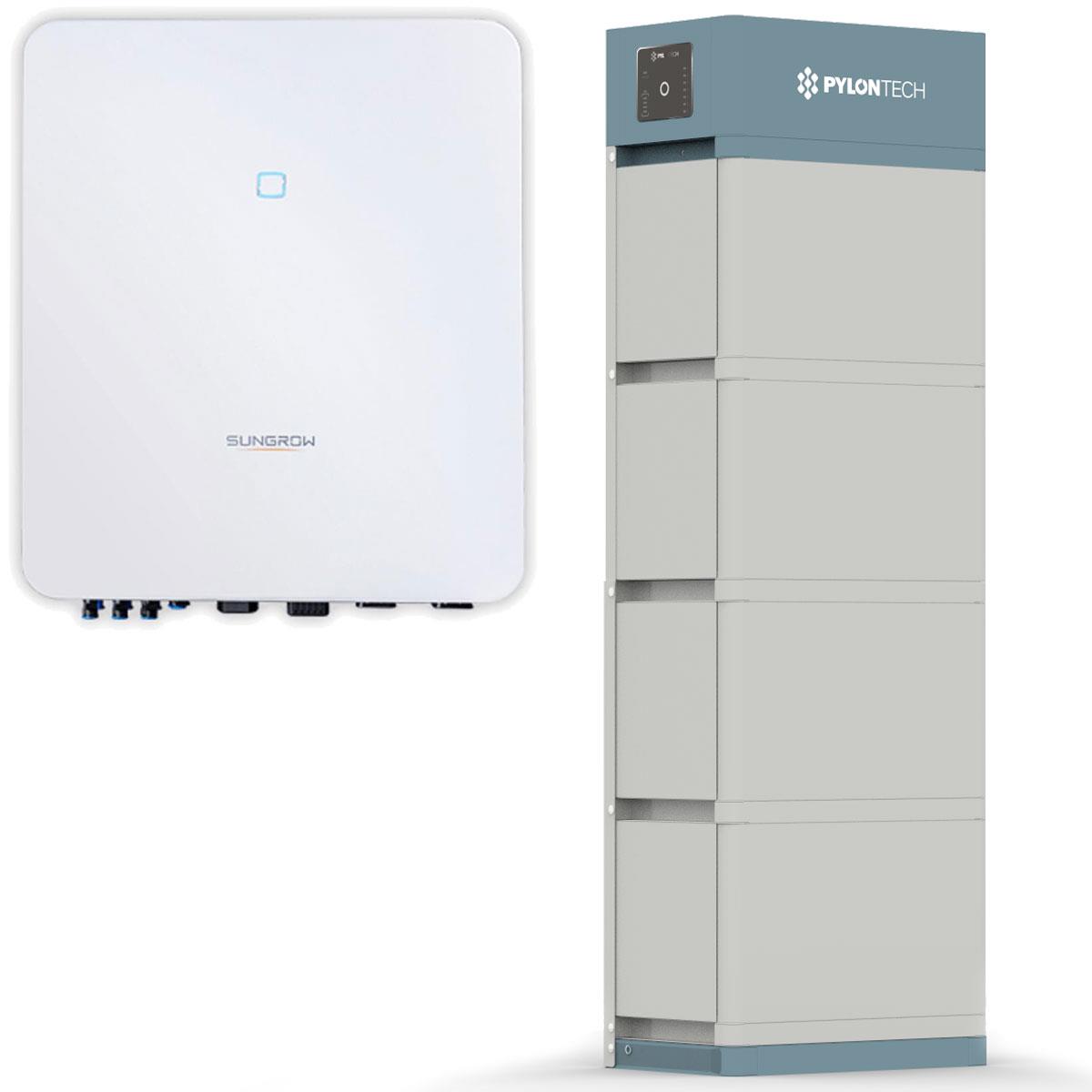 Sungrow HV SH10RT-20 10kW Hybrid Wechselrichter mit 14,2kWh Batteriespeicher-Set