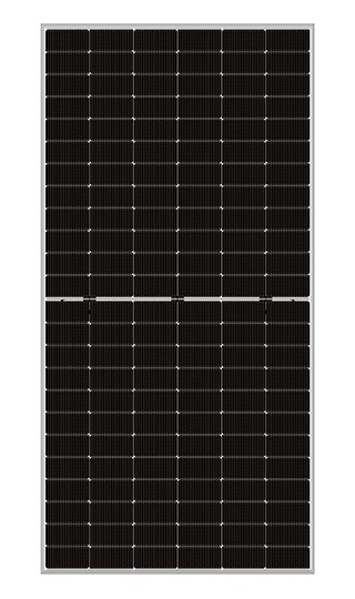 DAS Solar DAS-DH144PA 550W Glas-Glas Solarmodul für Photovoltaik-Anlagen Bifacial,MC4 steckbar,Rahmen silber,Front weiß