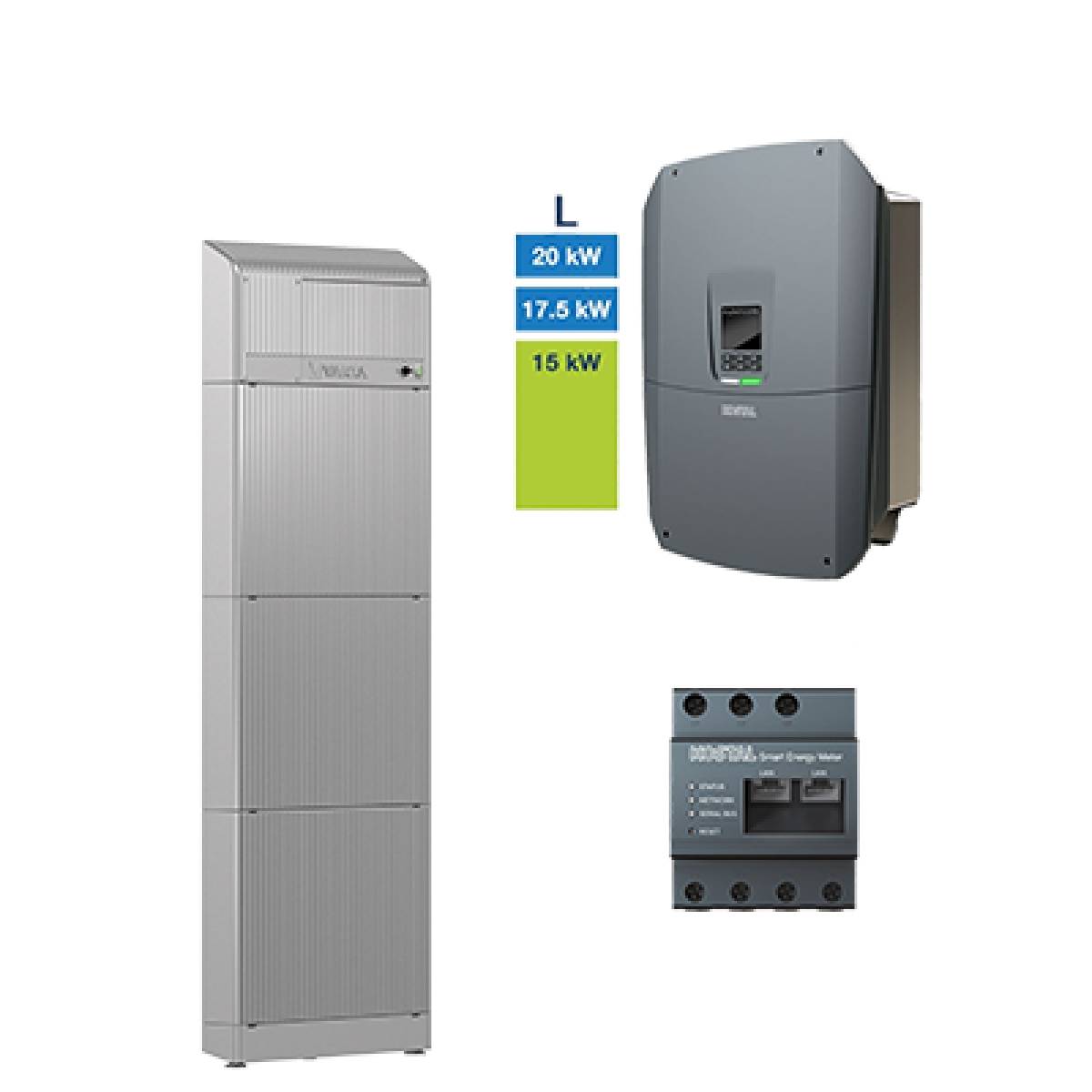 VARTA.wall 15 + Plenticore L G3 HV-System, 15-20 kW, 15,0 kWh