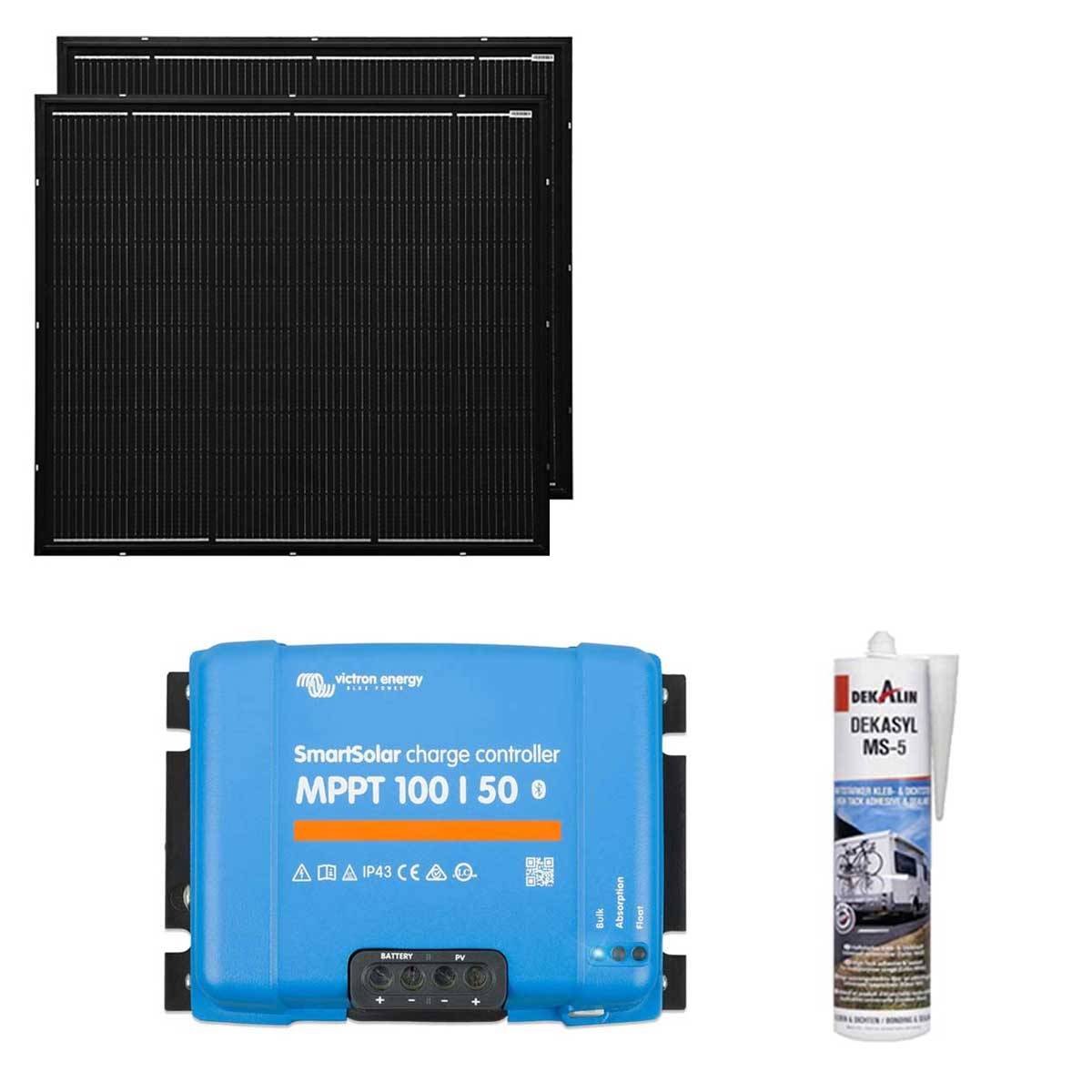 a-TroniX Solaranlage Wohnmobil 440W mit Victron MPPT Laderegler