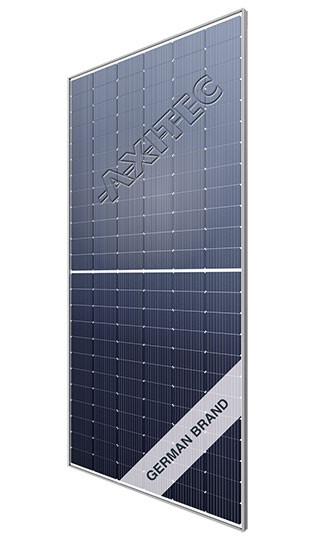 AXITEC AXIpremium XXL HC AC-540MH/144V 540W Solarmodul für Photovoltaik-Anlagen MC4 steckbar, Rahmen silber, Front weiß