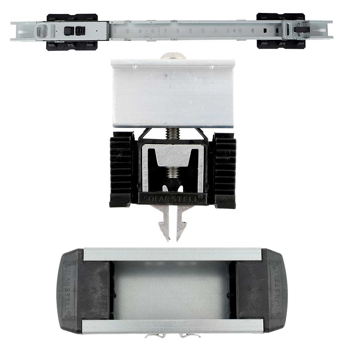 EKV Bodenhalterung-Set für PV Anlage, Bodenmontage, 8 Module Ost/West