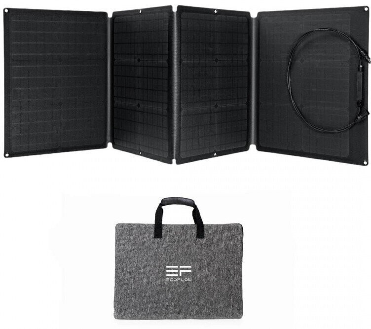 EcoFlow Delta 1260Wh Portable Powerstation mit Solarpanel 110W