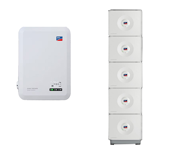 SMA Home Storage 16.4 + Sunny Tripower SE 10.0 HV-Speichersystem, 16,4 kWh nutzbar, 3-phasig
