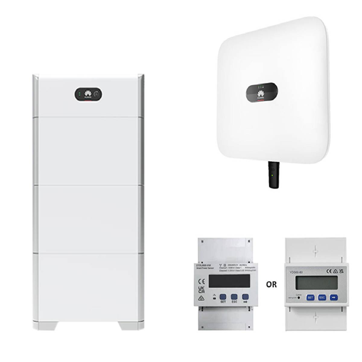 Huawei SUN2000-6KTL-M1 mit LUNA2000-15-S0 Hochvolt Solarspeicher, 15,0 kWh nutzbar