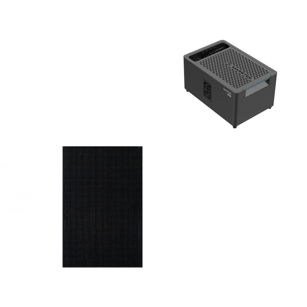 Marstek Jupiter C Plus 2,56kWh Solarspeicher + 4x Sunpro TopCon Mono 450 Watt Full Black Glas