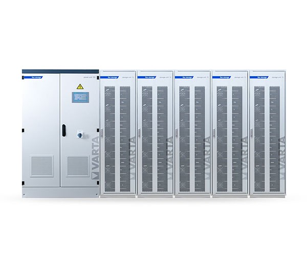 VARTA Flex Storage E 120/375, Storage mit Backup 337,5 kWh nutzbar, 120kW WR, inkl. Inbetriebnahme