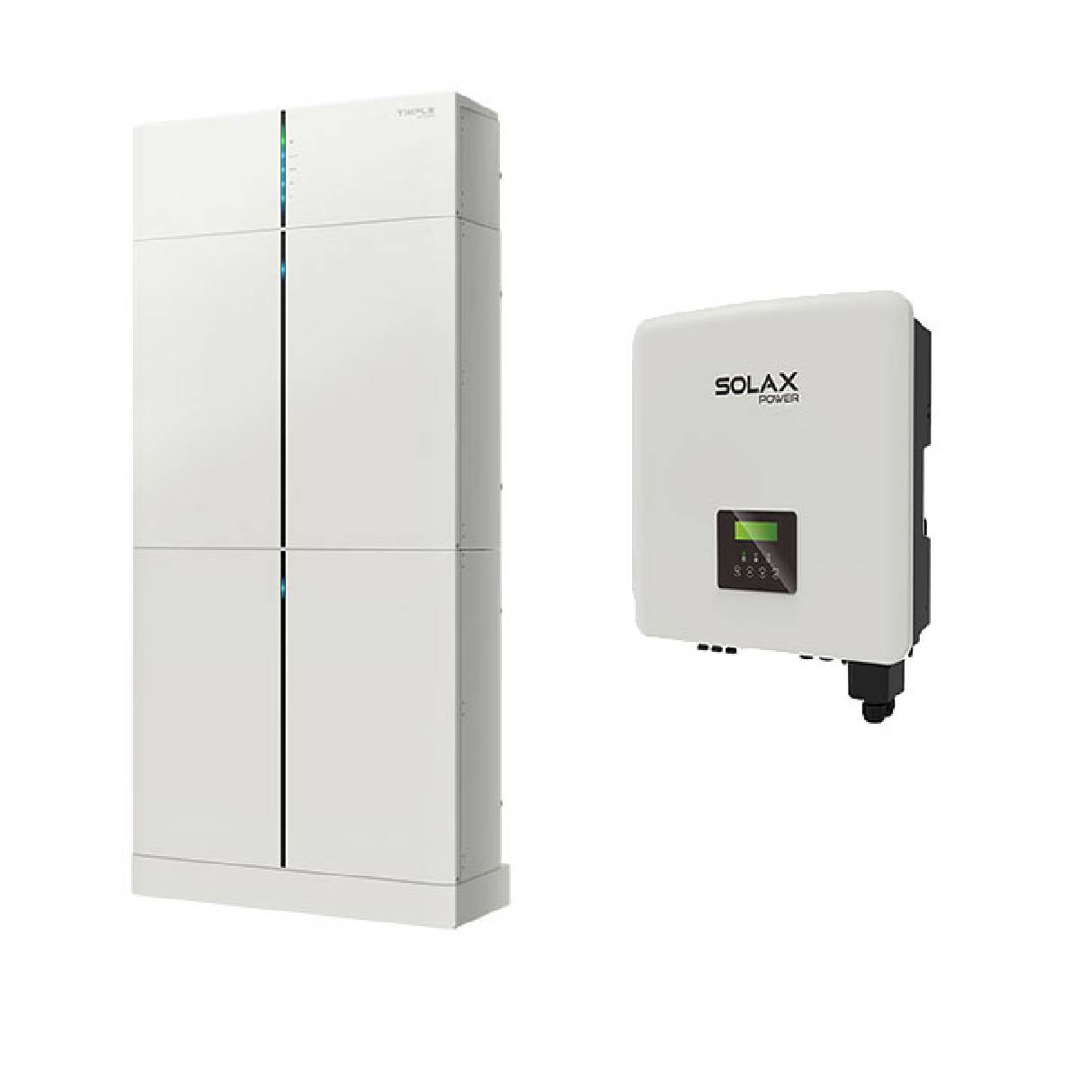 SolaX X3-Hybrid 5.0-D G4.2 mit T-BAT H 6.0 Hochvolt Solarspeicher und Dongle