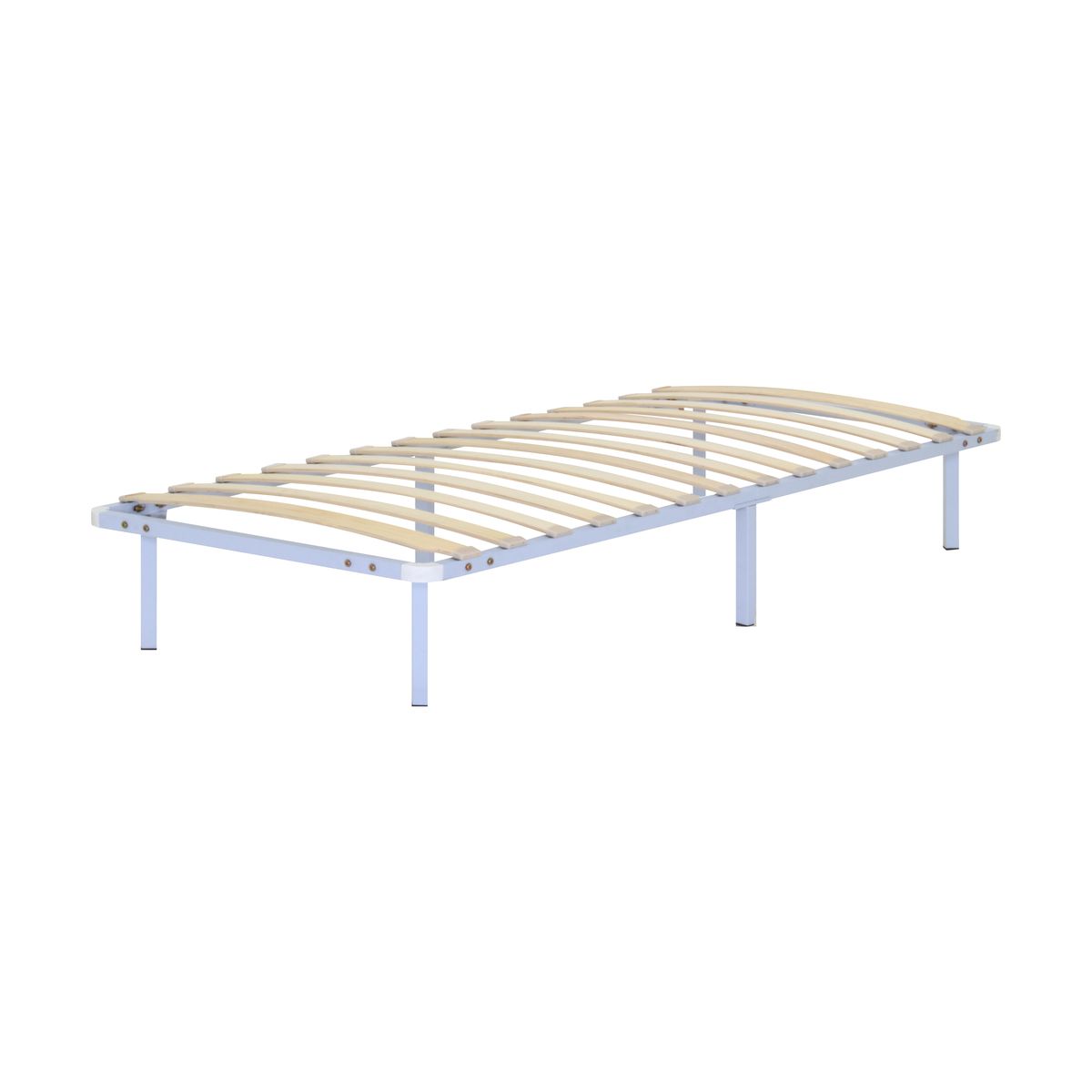 Gästebett Metallbett Namara White mit Stauraum