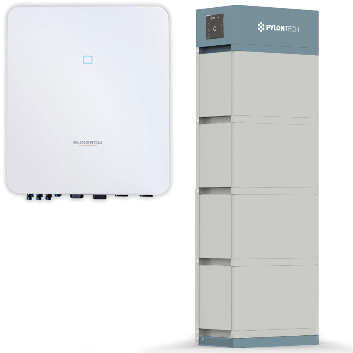 Sungrow HV SH8.0RT 8kW Hybrid Wechselrichter mit 14,2kWh Batteriespeicher-Set