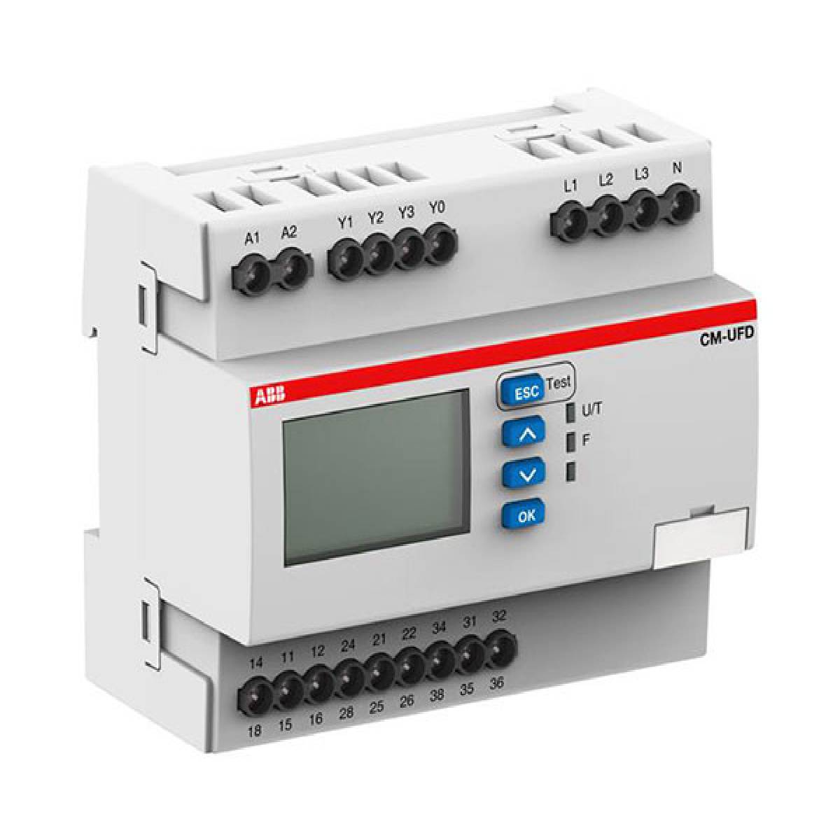 ABB STOTZ-KONTAKT CM-UFD.M31 NA-SCHUTZ Überwachungsrelais für Netzspeisung
