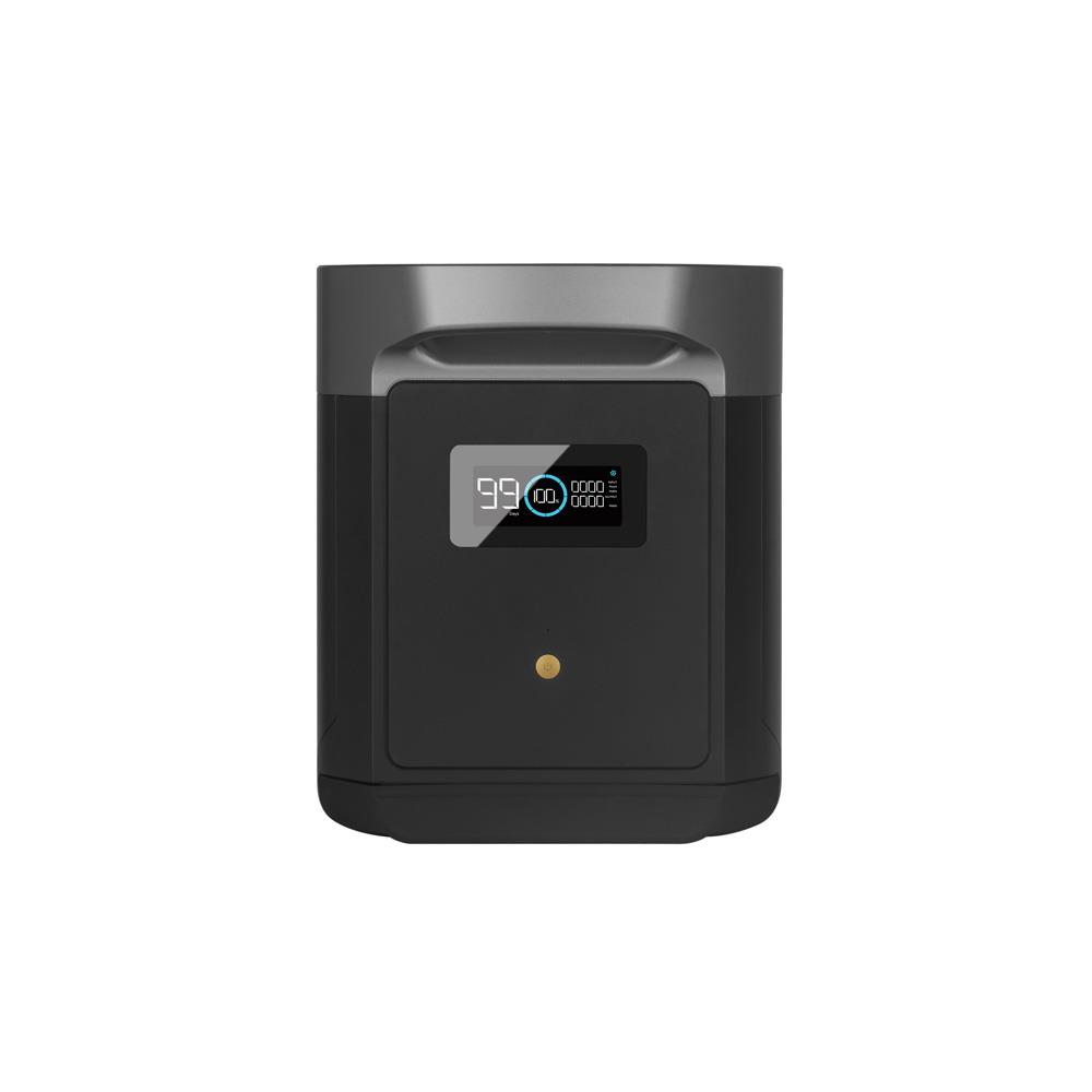 EcoFlow Balkonkraftwerk 800W Komplettset PowerStream mit DELTA Max Extra Battery