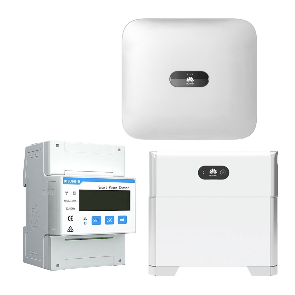 Huawei Sun 2000 3.68KTL-L1 3,68kW Hybrid Wechselrichter mit 5 kWh Solarspeicher-Set