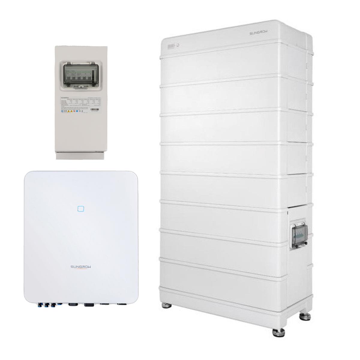 Sungrow HV SH10.0RT-20 10kW Hybrid Wechselrichter mit 25,6 kWh Solarspeicher-Set