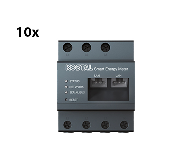 10x SMART ENERGY METER G2 3-Phasen Energiemessung bis 63 A