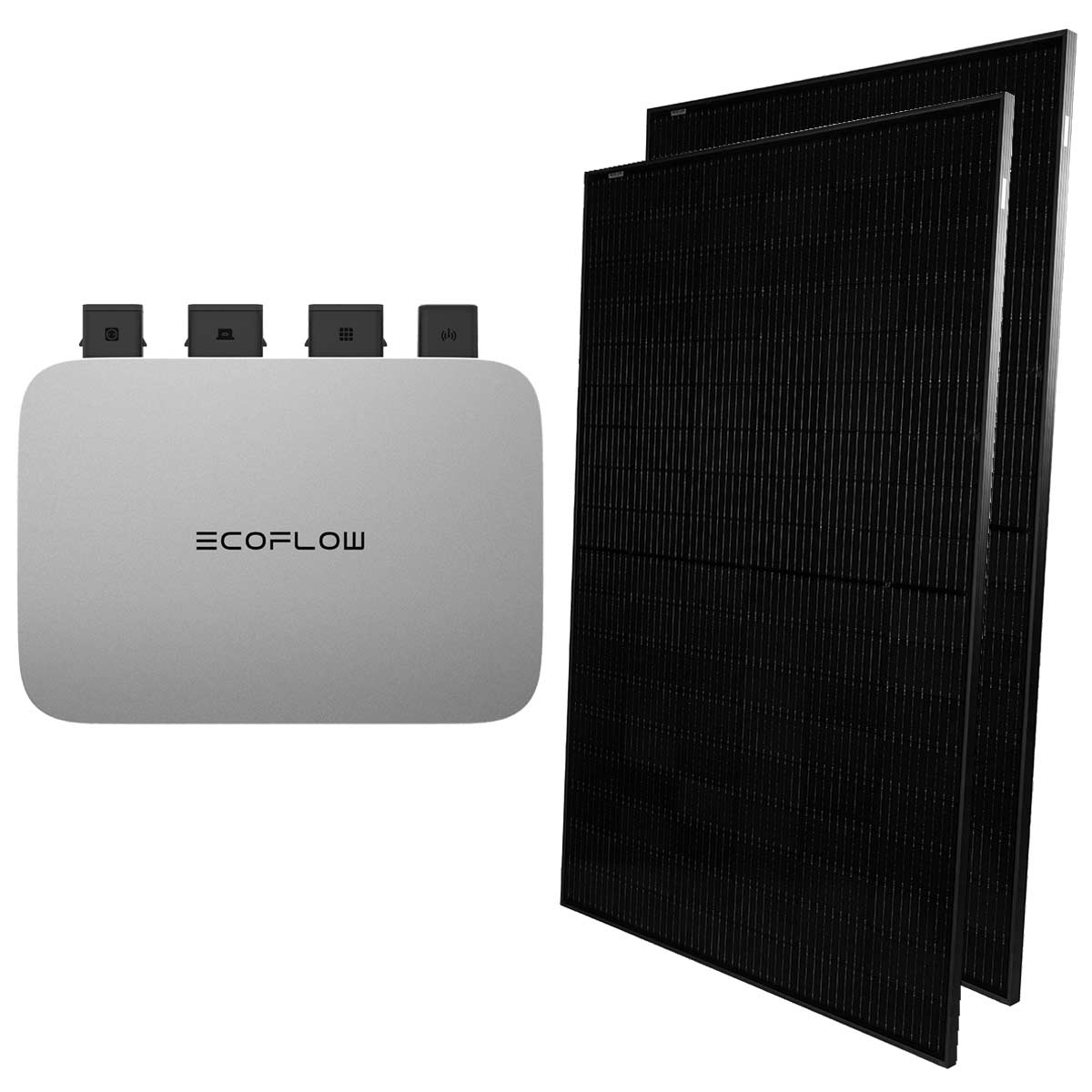 EcoFlow Balkonkraftwerk 800W Komplettset PowerStream