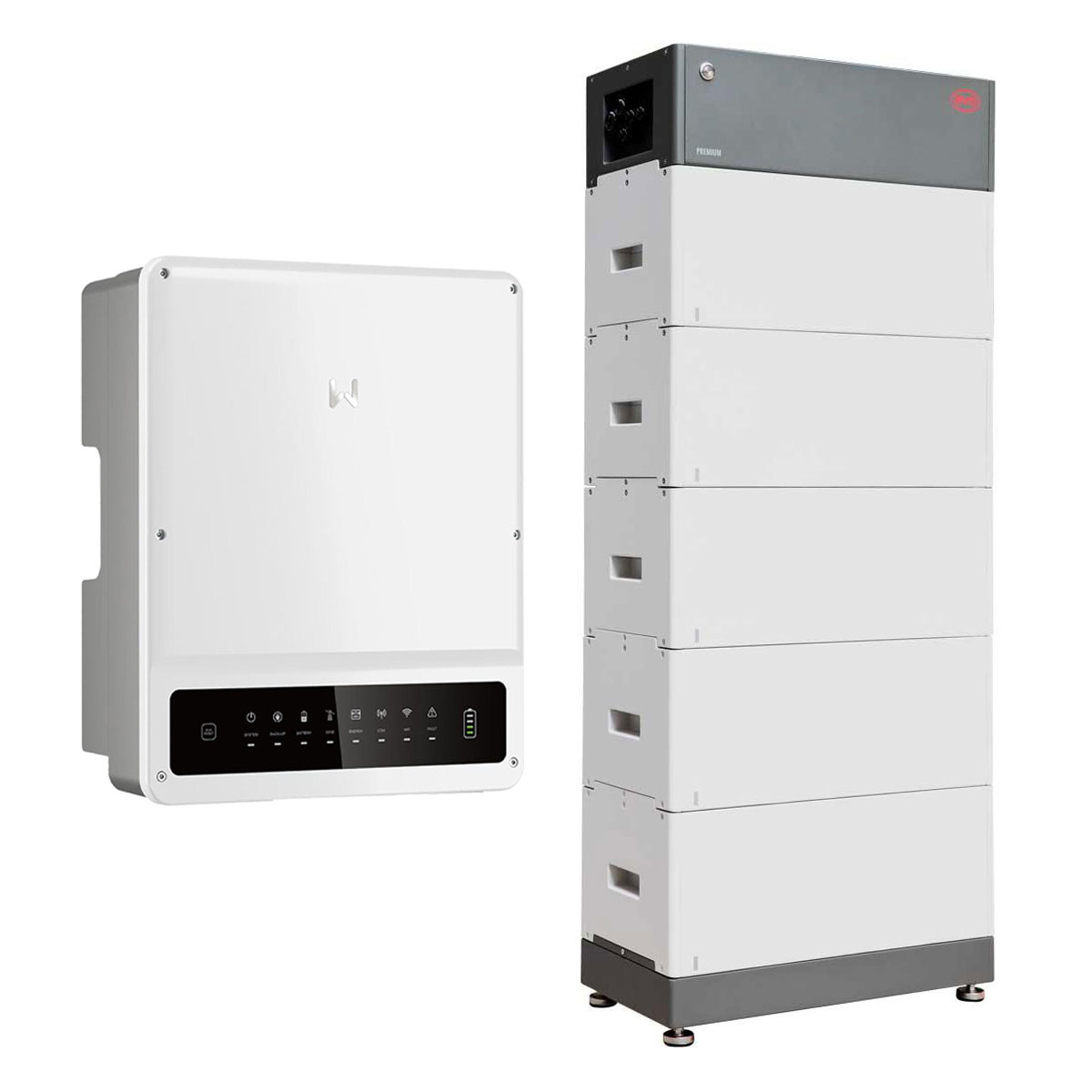 GoodWe KN ET Plus HV GW8KN-ET 8kW Hybrid Wechselrichter mit 12,8 kWh Batteriespeicher-Set