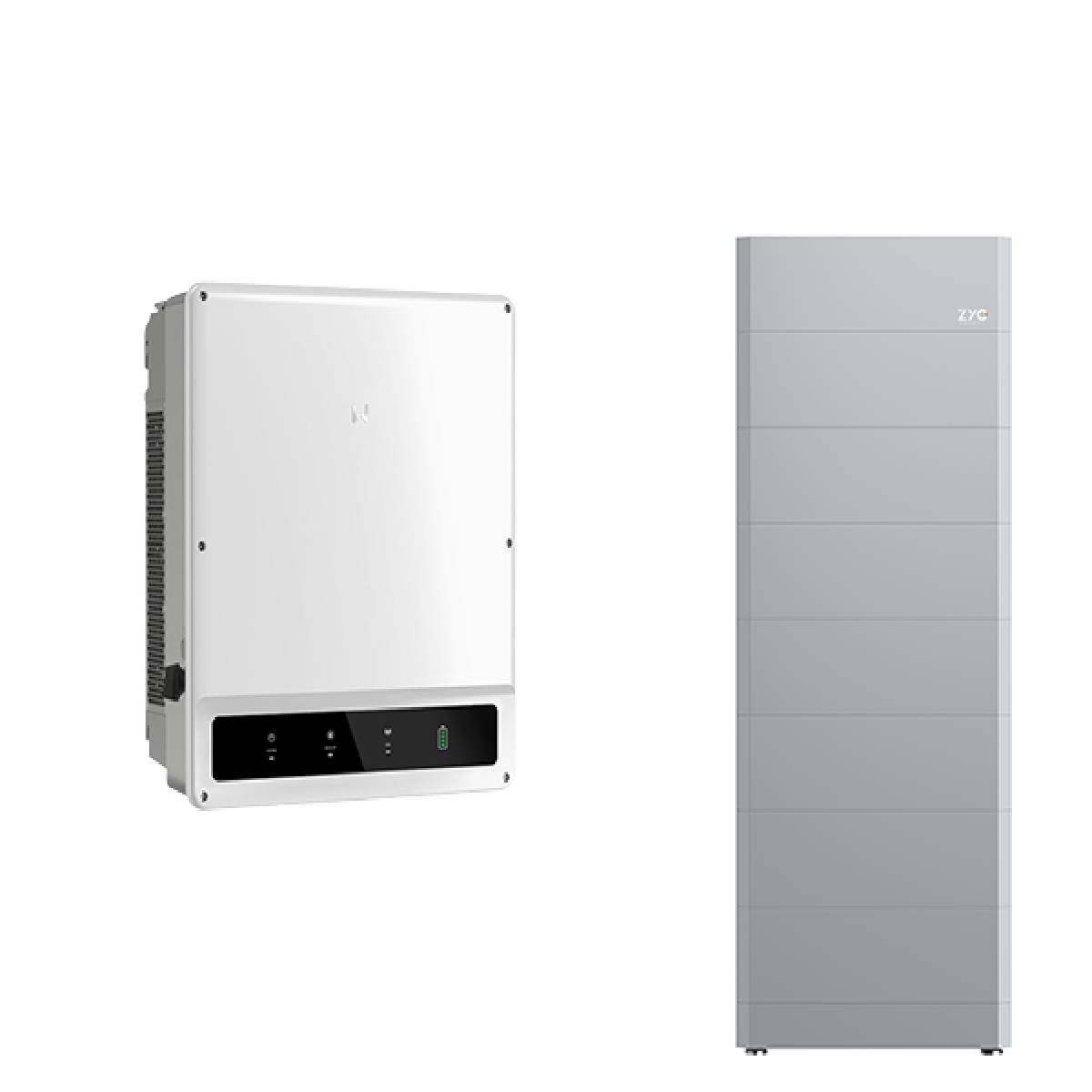 GoodWe GW25K-ET mit ZYC SIMPO HV 22.4 Hochvolt Solarspeicher, 22,4 kWh