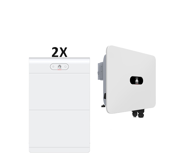 Huawei 14-S1 mit LUNA2000-14 HV-Speichersystem, 27,6 kWh nutzbar, 3-phasig