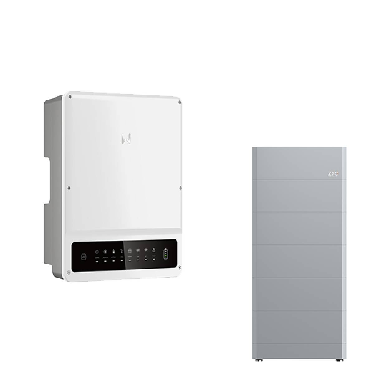 GoodWe GW10KN-ET Plus+ mit ZYC SIMPO HV 16 Hochvolt Solarspeicher, 16 kWh