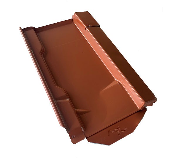 MRT Typ Ton 260 rot  VPE 20 Metalldachplatte inkl. Schaumkeil