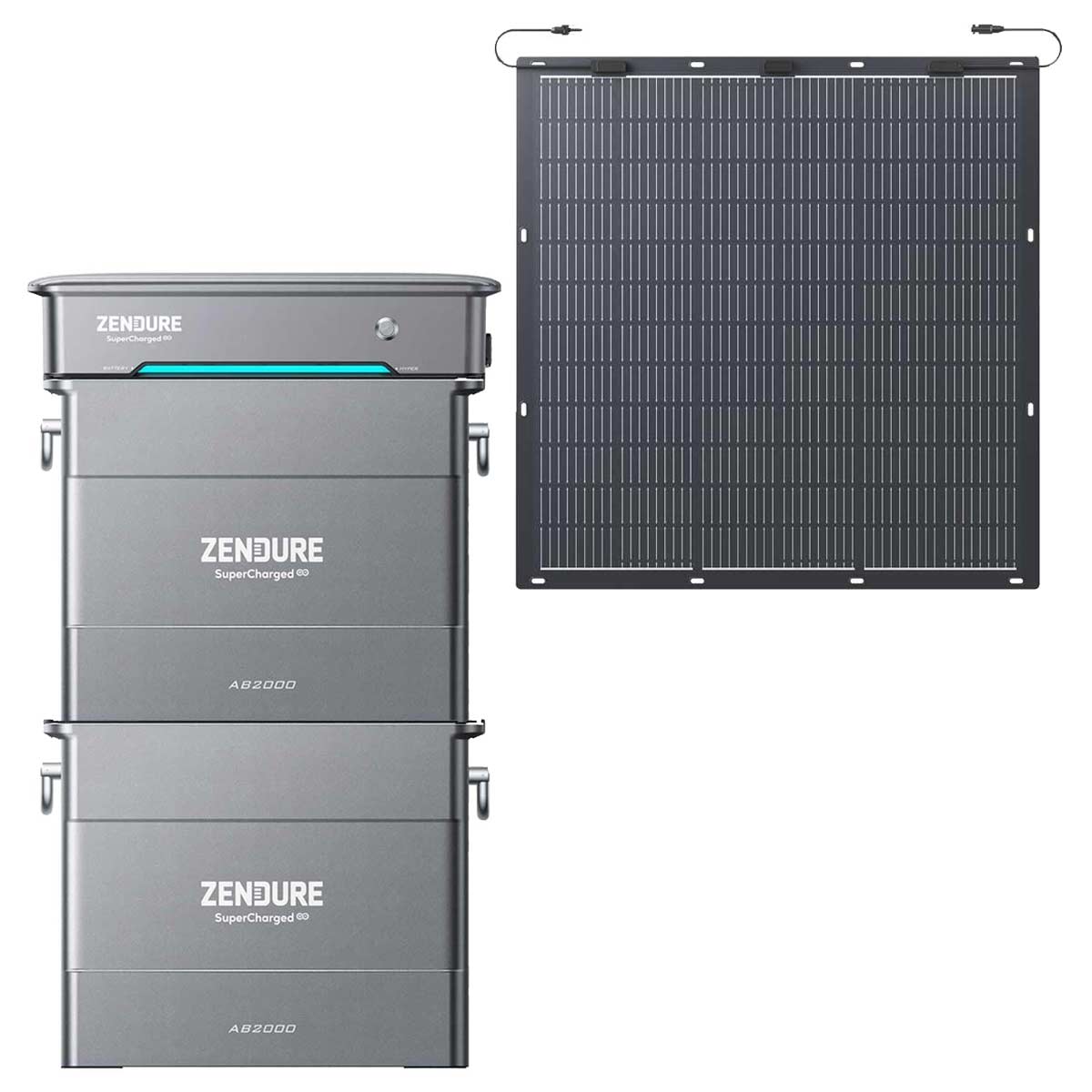 Zendure Hyper 2000 Balkonkraftwerk 1,2kW, 3,84kWh Speicher, 4 x 220W Module