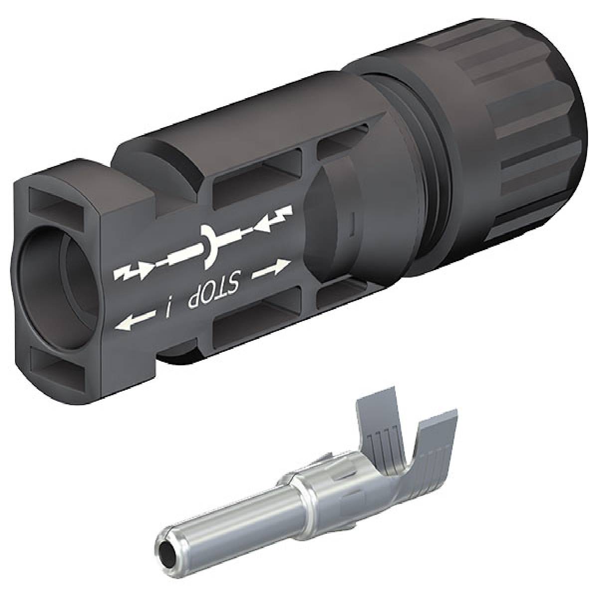 Stäubli MC4 MALE KST4/10II MC4 Kupplungsstecker (-) für Kabel 10mm²