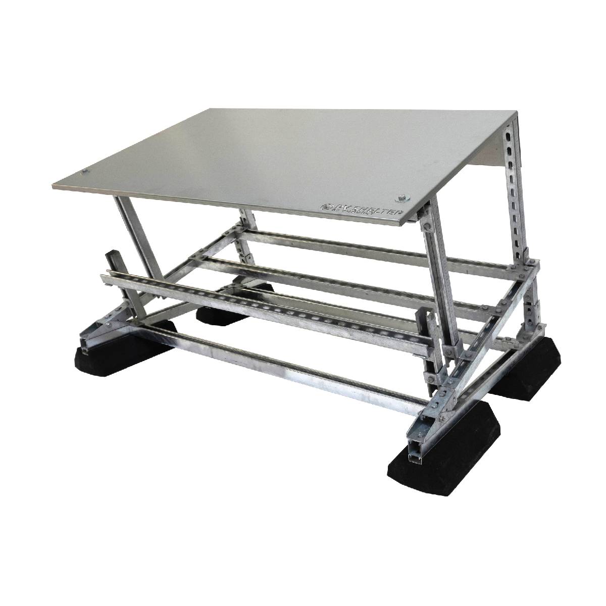 Conduct PVSHELTER ANGLED Standmontagegestell mit Überdachung