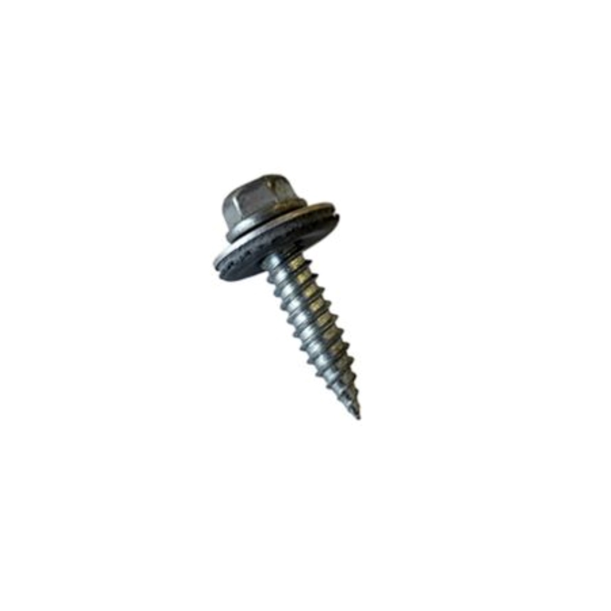 Dünnblechschraube mit Sechskantkopf und Dichtscheibe, 6,0 x 25 mm