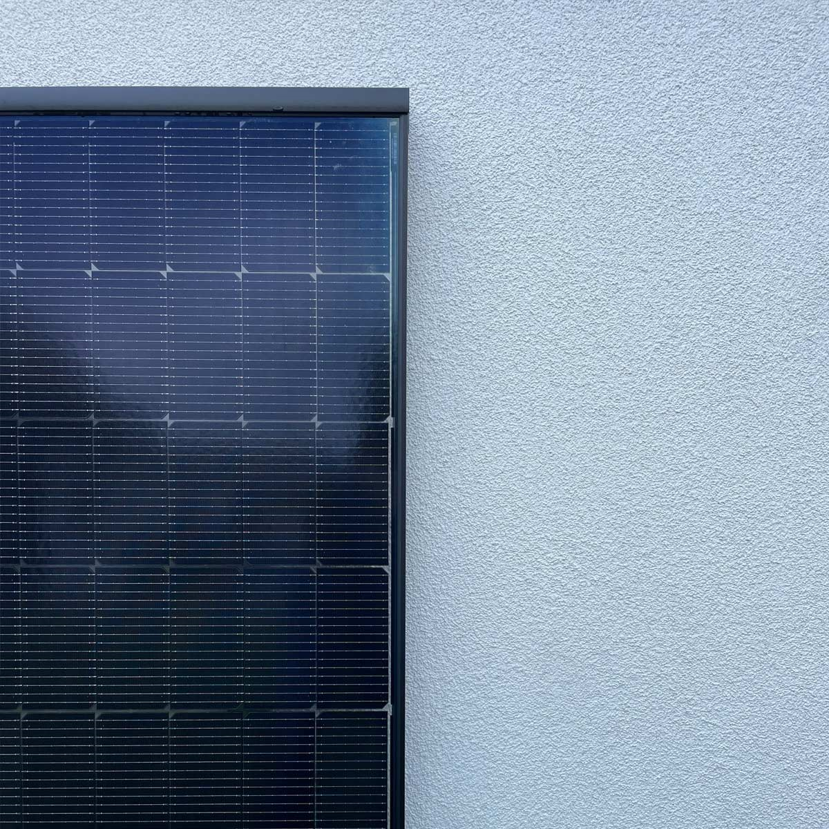 860 Wp Fassaden PV Set inkl. Montagepaket waagerecht