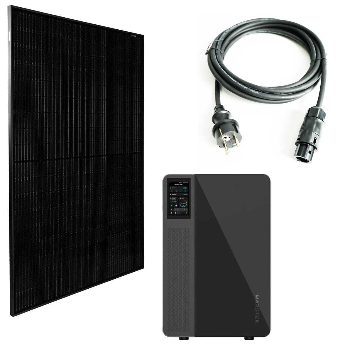 Marstek All in One Balkonkraftwerk 800W mit 2560Wh Speicher, 1x 440W Modul