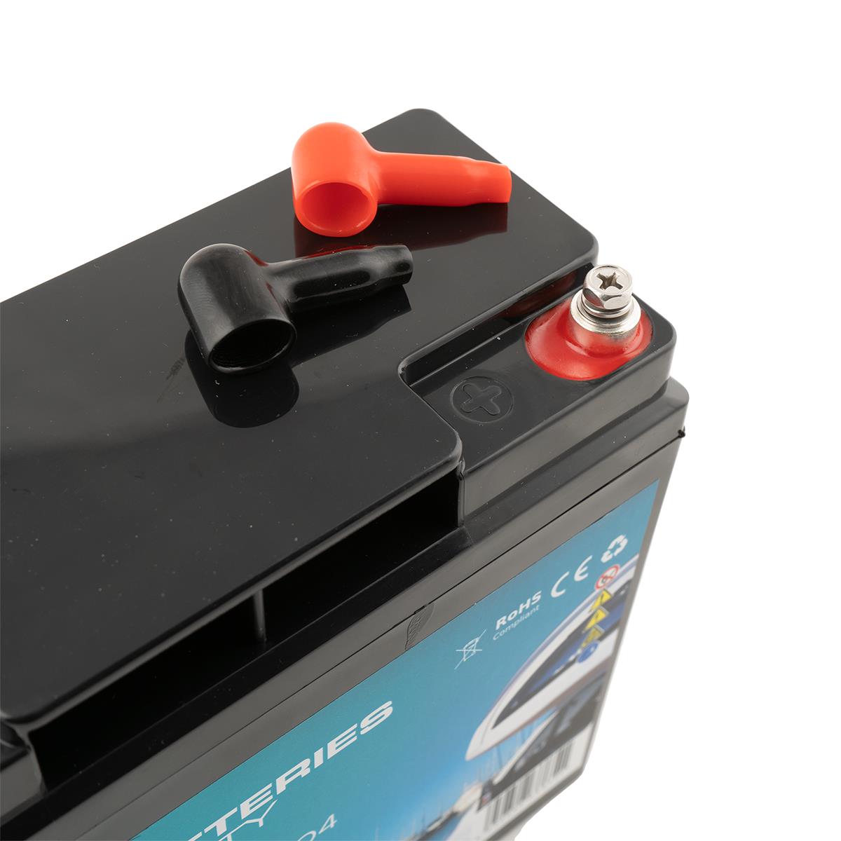 Q-Batteries Lithium Akku 12-24 12,8V 24Ah 307,2Wh LiFePO4 Batterie   