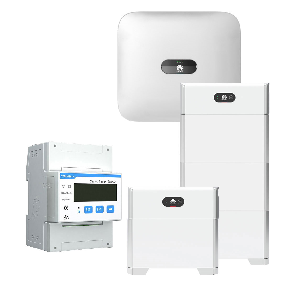 Huawei Sun 2000 4.6KTL-L1 4,6kW Hybrid Wechselrichter mit 20 kWh Solarspeicher-Set