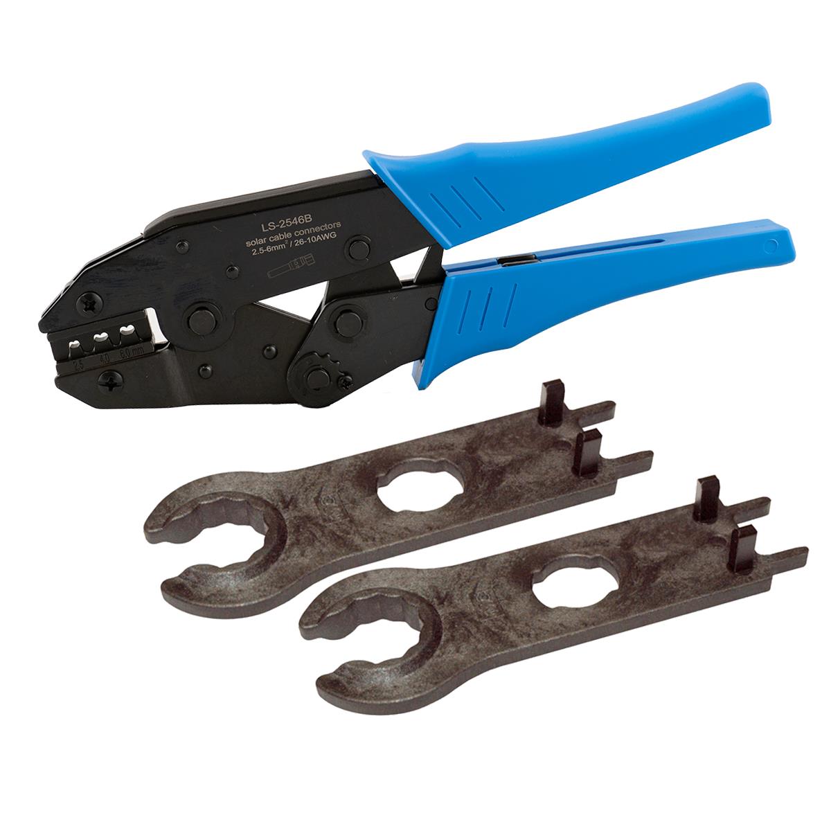 Crimpzange PV A mit Open-End Spanner-Set PV-MS