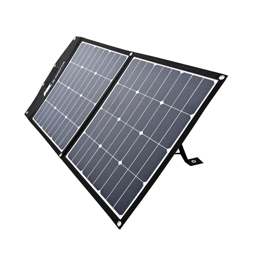 a-TroniX PPS Solar Bag 2x40W 80W faltbares Solarpanel