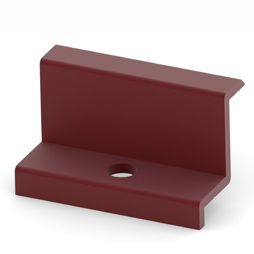 FuturaSun Endklemme Rot (RAL 3005) 30mm 1 Packung = 10 Klemmen