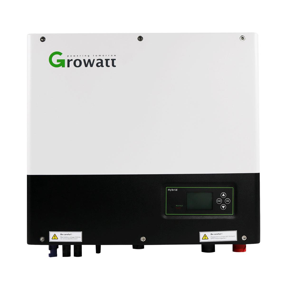 Growatt SPH7000TL3-BH-UP 7kW Hybrid Wechselrichter 3-phasig inklusive Smart Meter TPM-E 3-phasig
