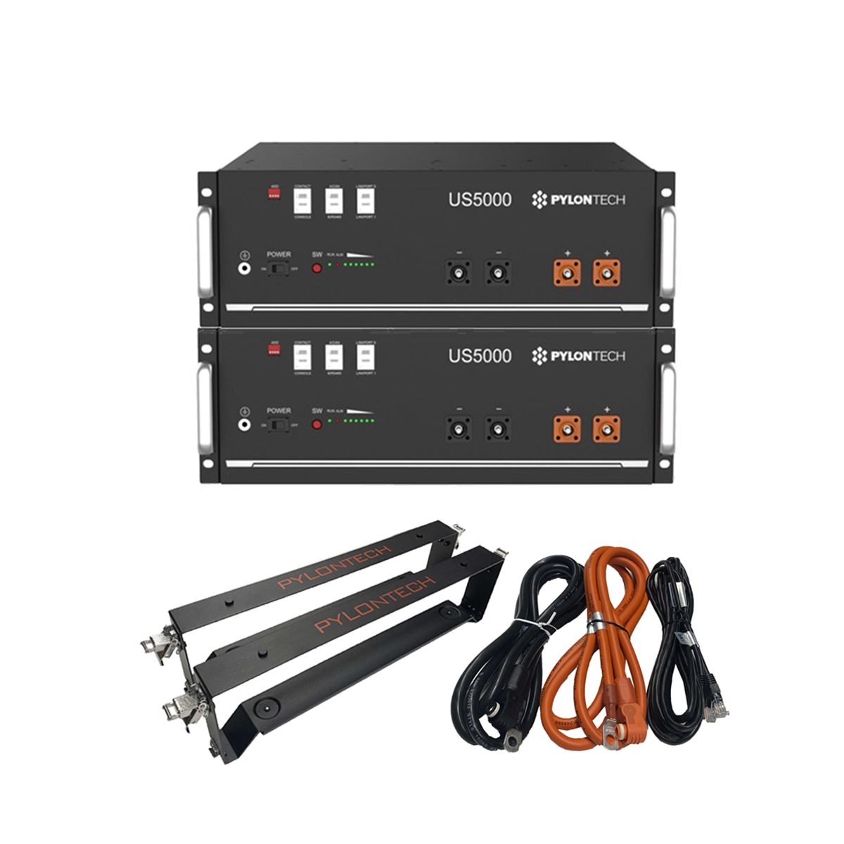 Pylontech 10 kWh Solarspeicher Lithium LiFePO4 inkl. Kabel und BMS