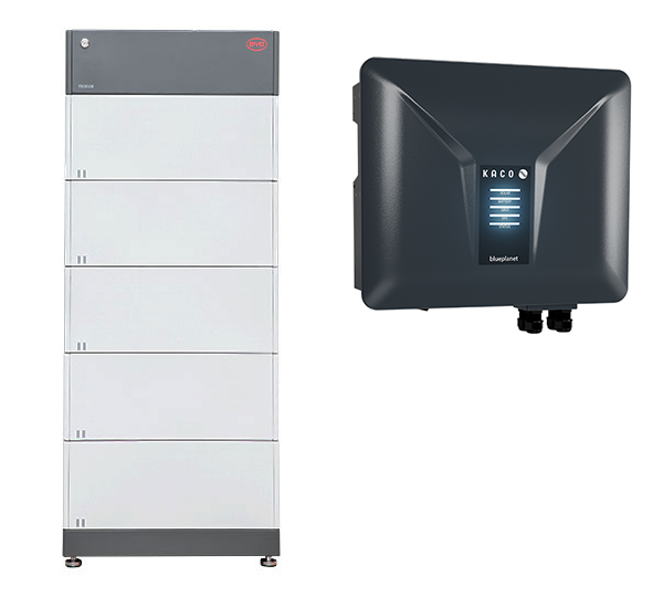 KACO blueplanet hybrid 10.0 NH3-M3 mit B-Box HVS 12.8 HV-Speichersystem, 12,8 kWh nutzbar, 3-phasig