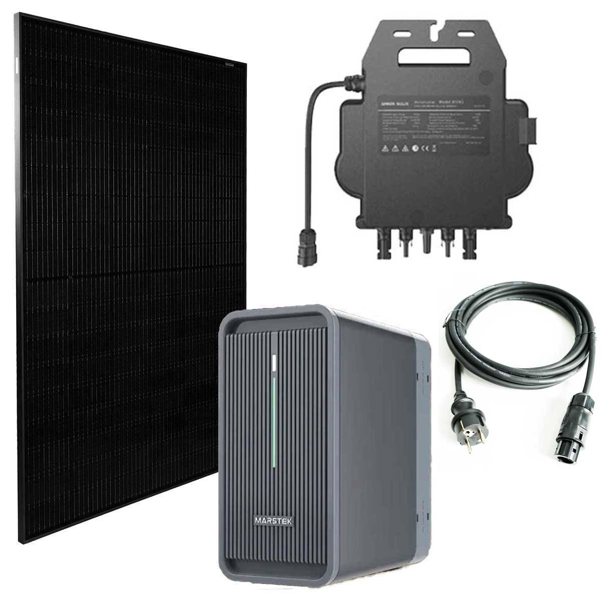 Marstek Balkonkraftwerk 800W mit 2240Wh Speicher, 1 x 400W Modul