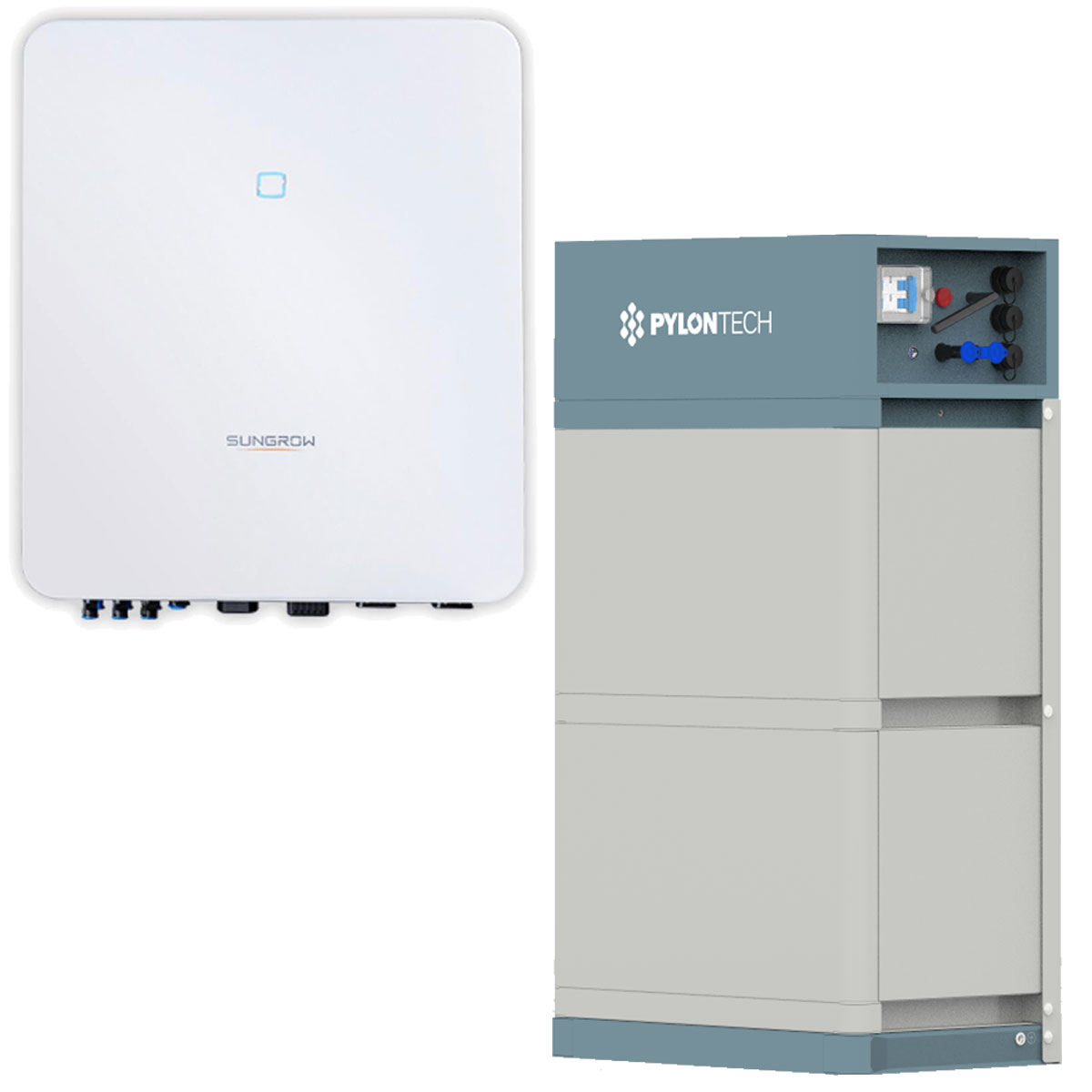 Sungrow HV SH8.0RT 8kW Hybrid Wechselrichter mit 7,1kWh Batteriespeicher-Set