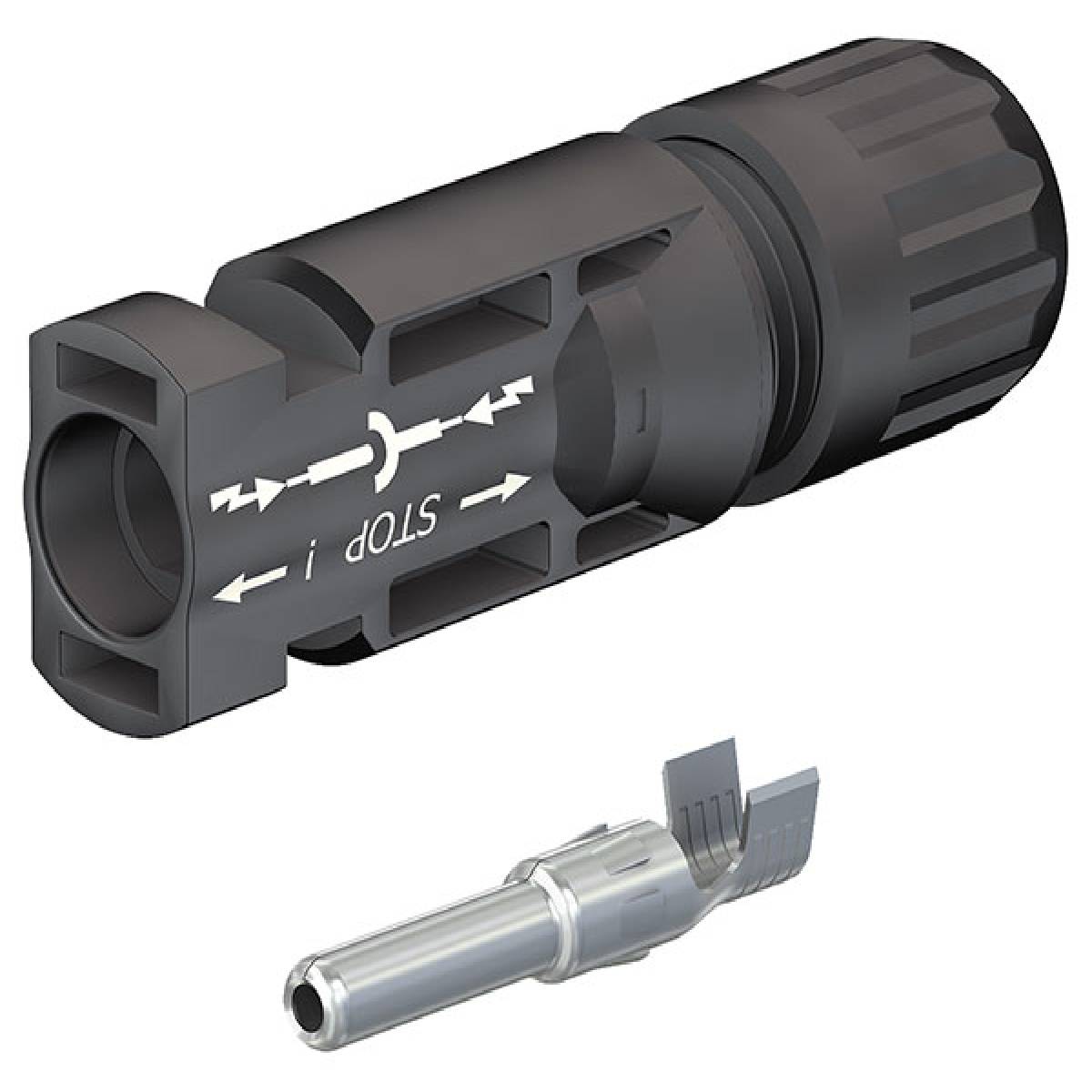 Stäubli MC4 MALE KST4/6I-UR MC Kupplungsstecker (-) für Kabel Ø 4-6mm²