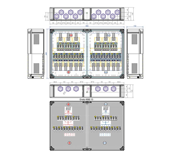BAT BREAKER BYD LVL (MAX. 6x B-BOX LVL) Batterieabsicherung für Speichersystem SMA+BYD