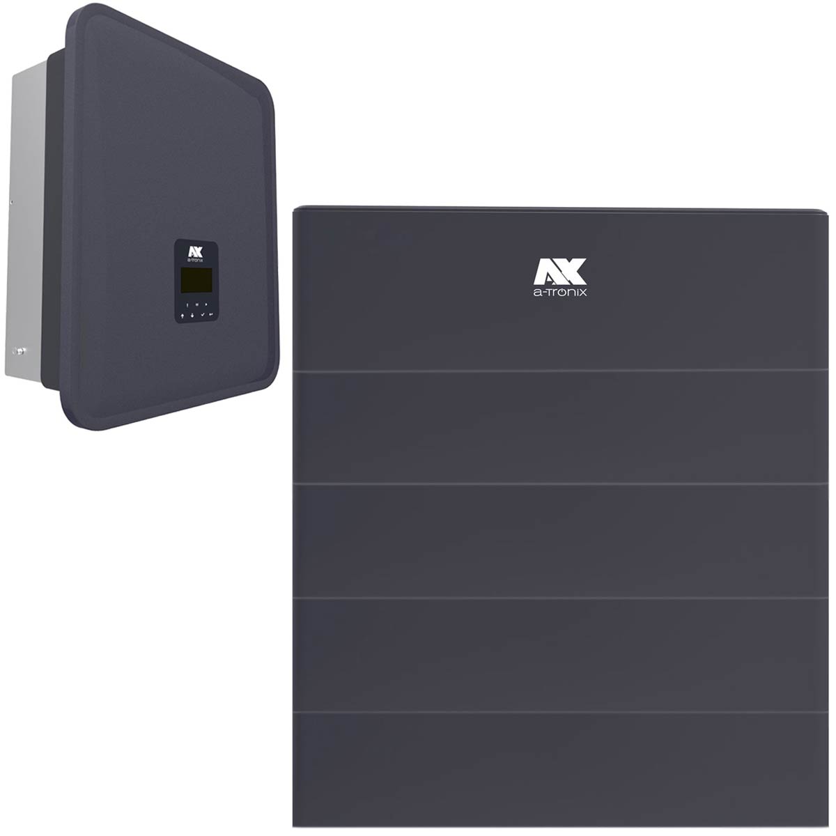 a-TroniX AX 10,0kW-3ph Hybrid Wechselrichter und 14,4kWh Speicher