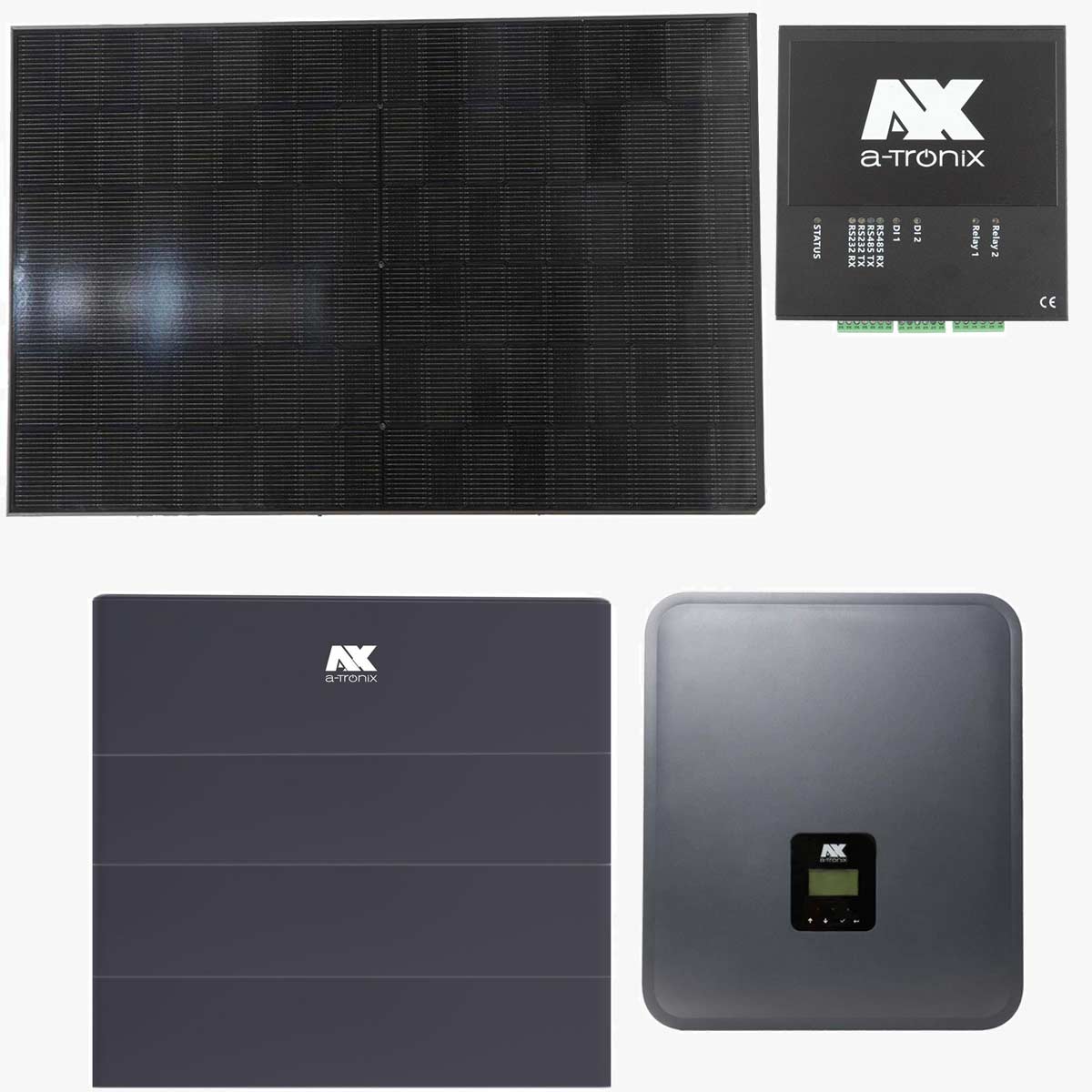 a-Tronix 8 kWp HEMS Solar Set mit 11,5 kWh Speicher