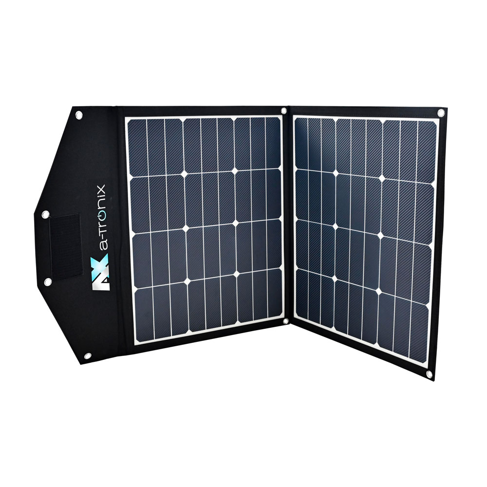a-TroniX PPS Solar Bag 2x40W 80W faltbares Solarpanel