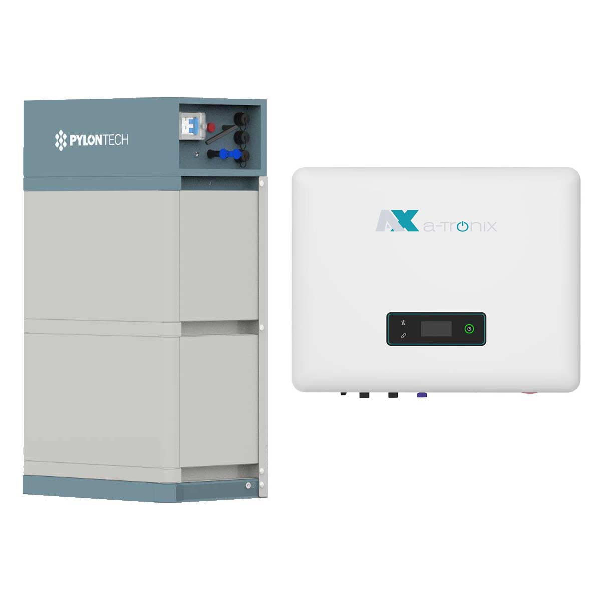 a-TroniX Hybridpower AX2 15kW Hybrid Wechselrichter mit 7,1kWh Solarspeicher-Set