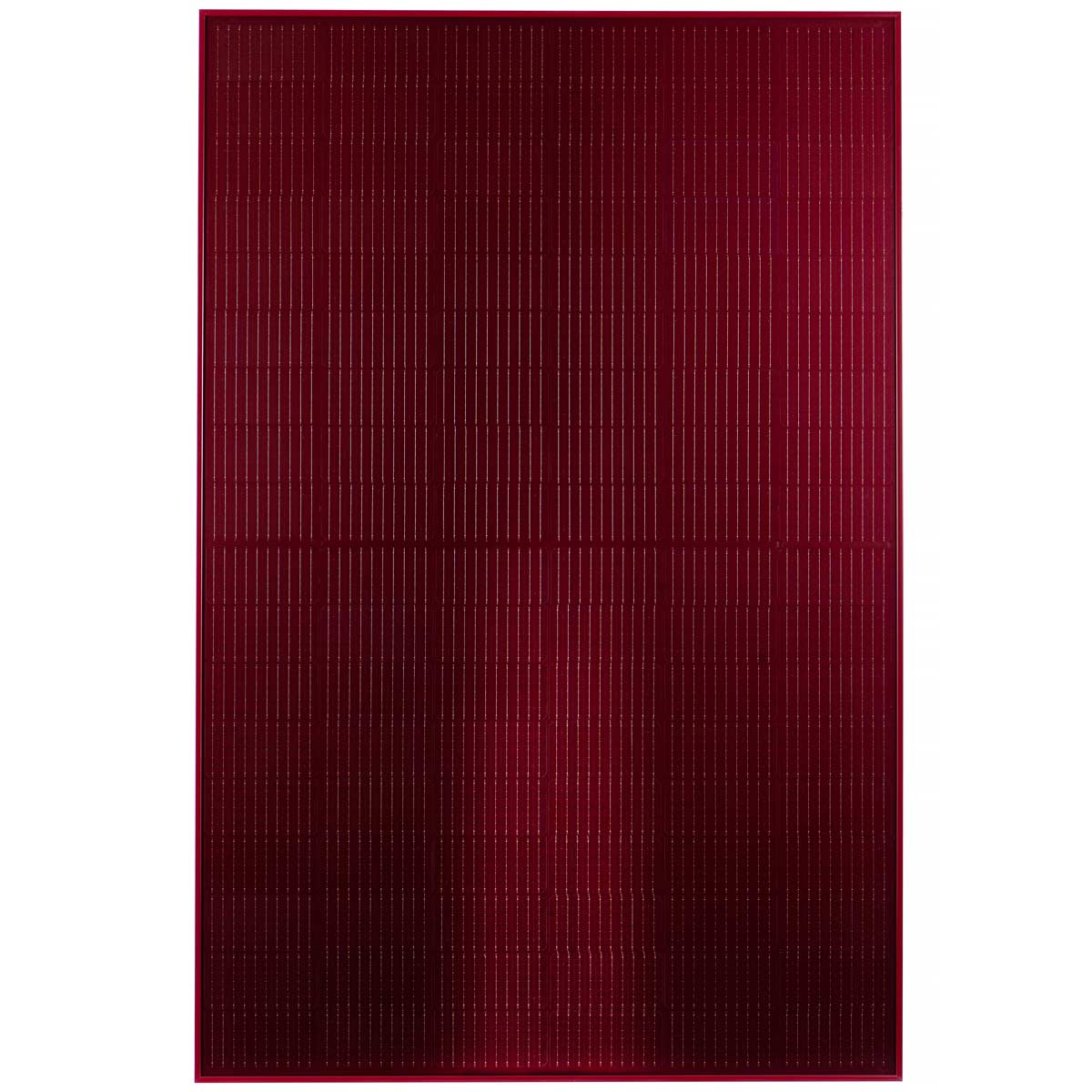 FuturaSun Silk Nova Red 370 Watt farbiges Solarmodul, rot, für Photovoltaik-Anlagen