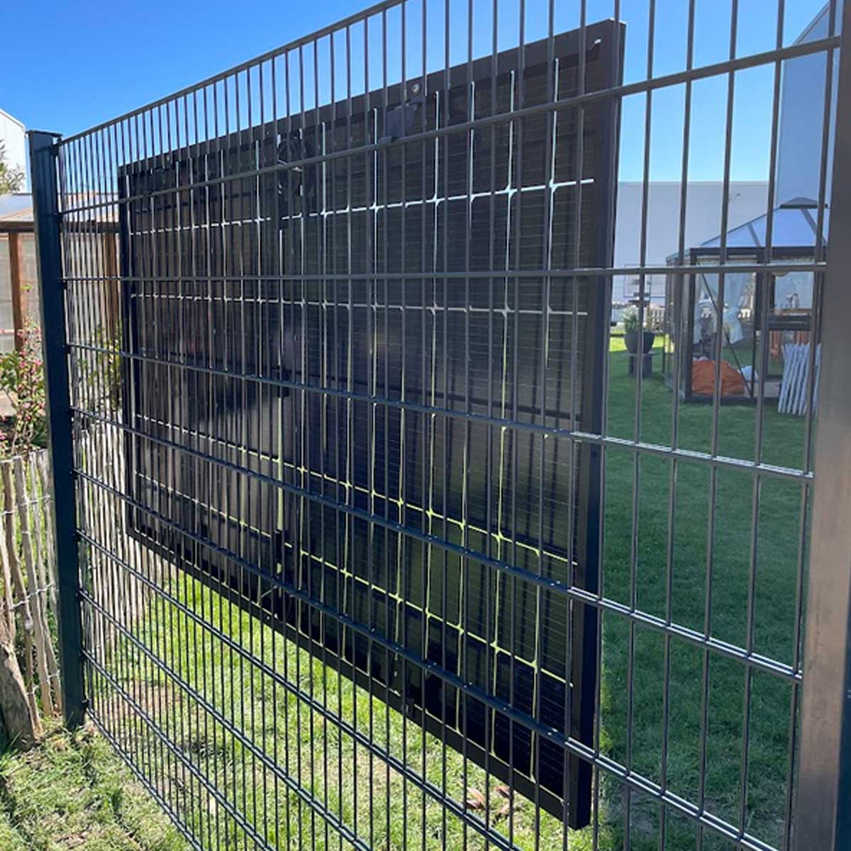 400W PV-Zaun Anlage inkl. Halterung